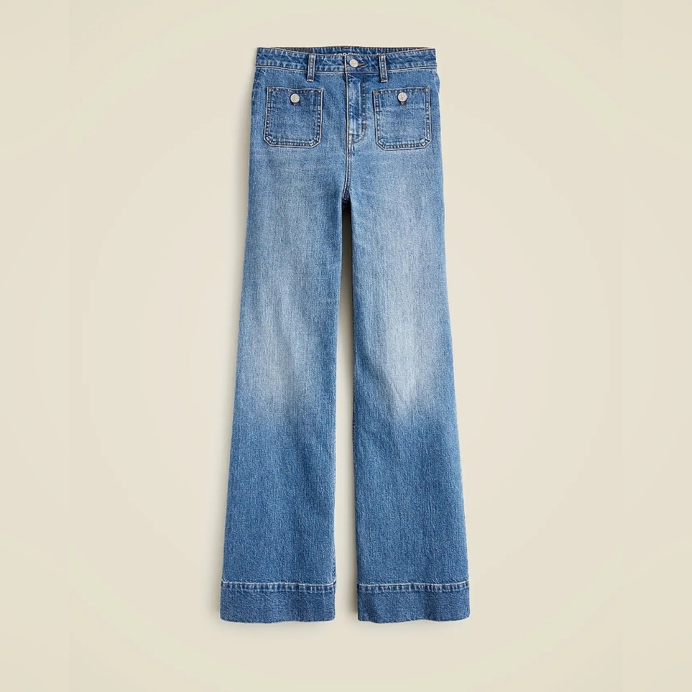 High-rise Sailor denim trouser in 1996 semi-stretch Size 25